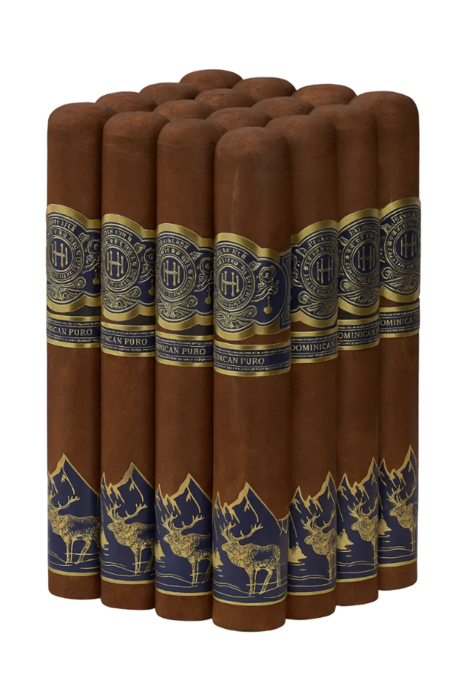 A pack of Elkhorn cigars in a bundle by Highland Hills Cigars